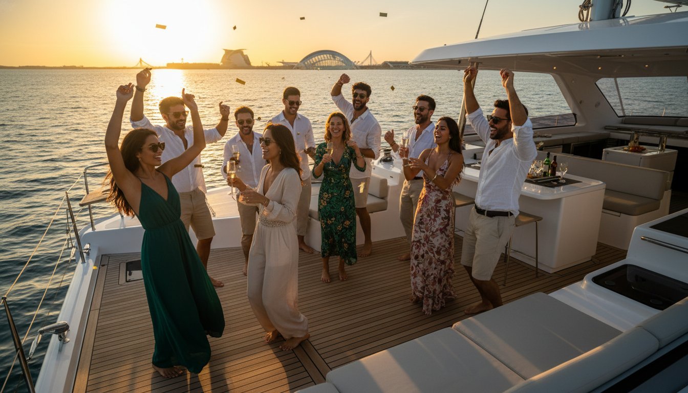 Alquiler de barco privado para fiestas en Valencia: Guía Completa 2026