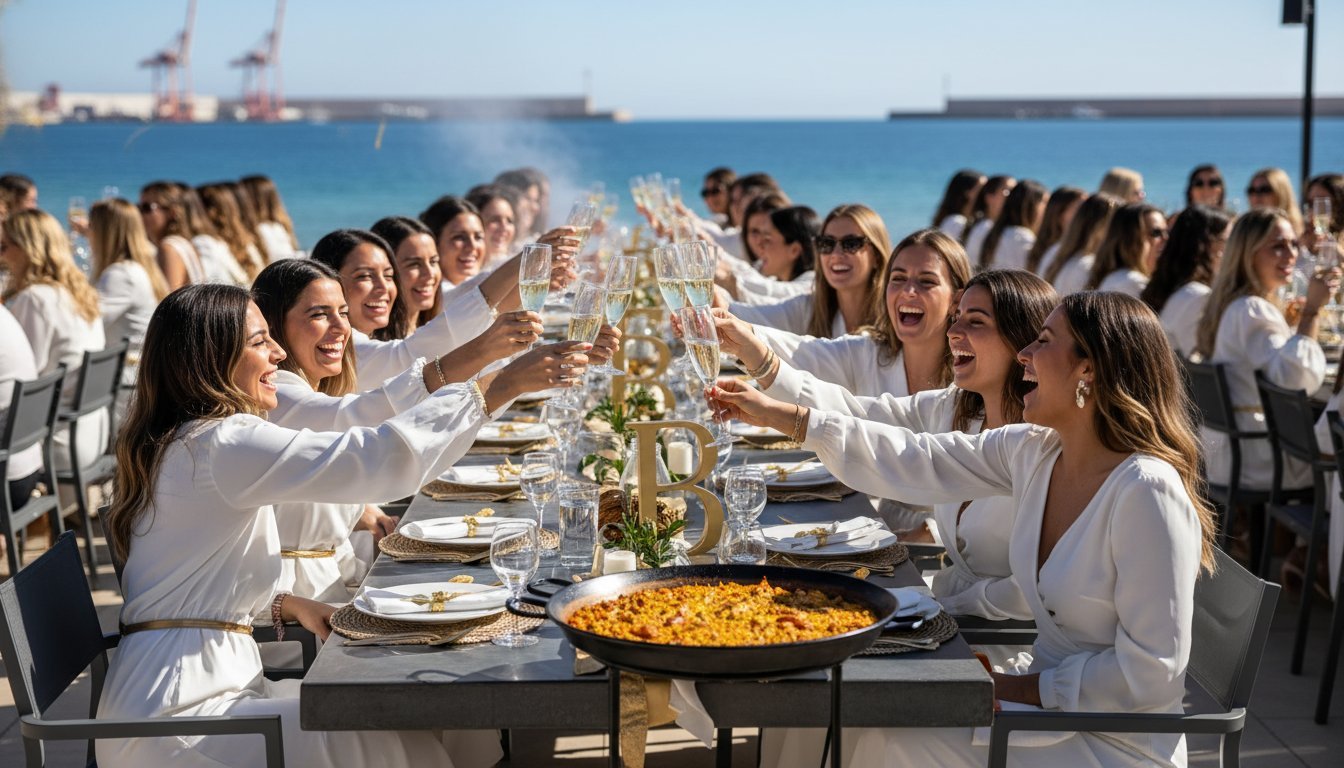 Comida con más despedidas de soltera en Valencia: ¿Dónde está la fiesta en 2026?