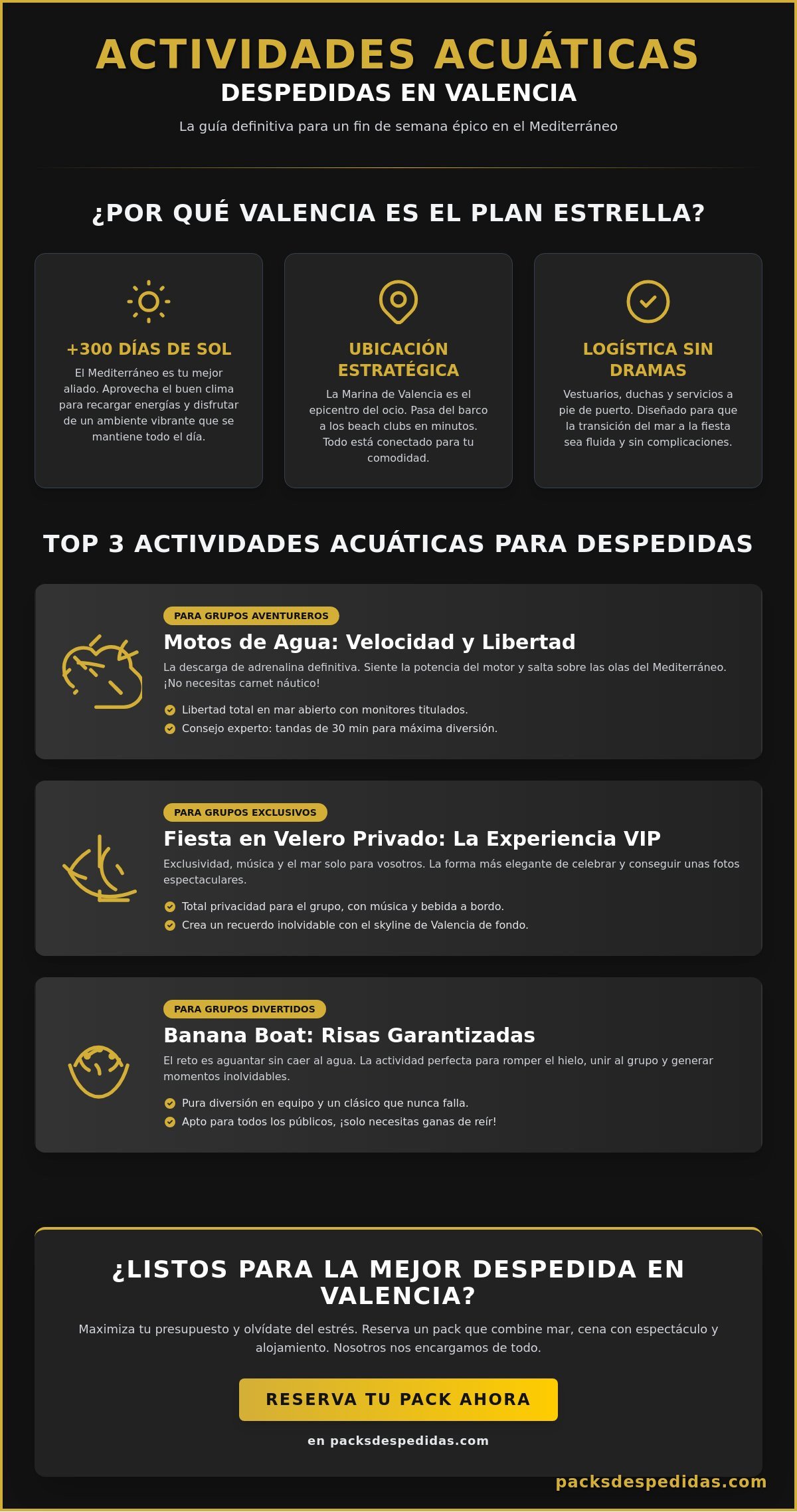 Actividades acuáticas para despedidas en Valencia: Los mejores planes 2026